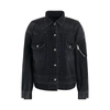 SACAI DENIM & NYLON TWILL JACKET