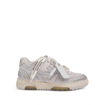 Off-white Out Of Office Vintage Leathers Sneaker In White Whit