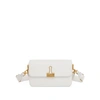 Off-white Plain Binder Small Shoulder Bag