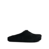 Marni Long-hair Calfskin Fussbett Sabot