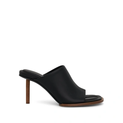 JACQUEMUS WOMEN'S CARRE GEOMETRIC MULES SANDALS