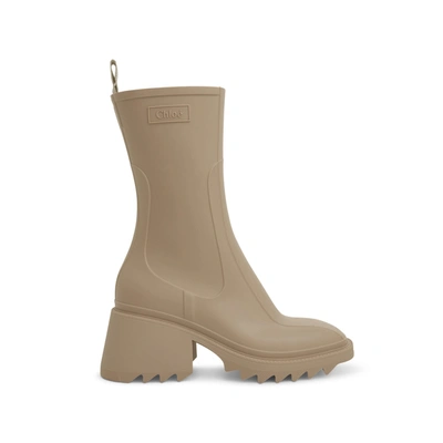 Chloé Betty Rain Boot In Grey