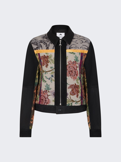 Marine Serre Regenerated Floral Tapestries Jacket In Multicolor