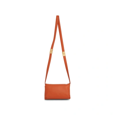 Marni Women Prisma Small Shoulder Bag In Orange