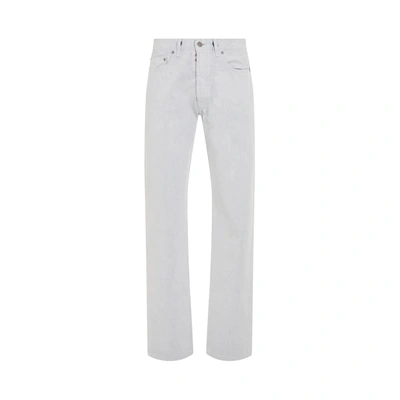 Maison Margiela Bianchetto Straight Leg Jeans In White