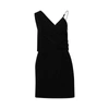 GIVENCHY SHORT DRESS WITH DRAPPED TOP