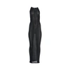 GIVENCHY HALTER LONG SILK DRESS