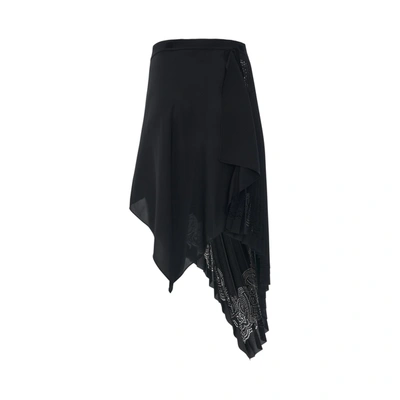 Givenchy Pleated Skirt In Black