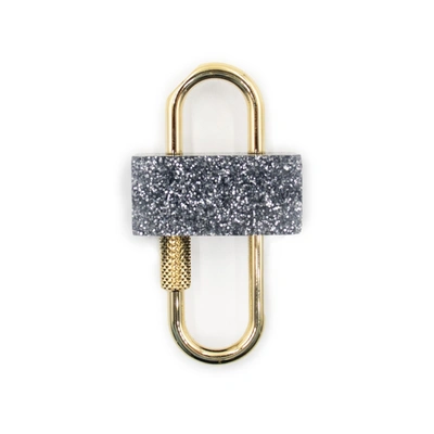 Givenchy Small U Padlock Plexi & Metal In Gold