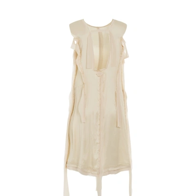 Maison Margiela Asymmetric Distressed Dress