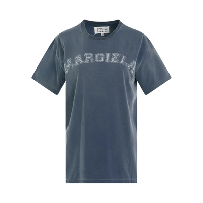Maison Margiela Faded Logo Relaxed Fit T-shirt