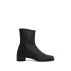 Maison Margiela Tabi Split-toe Textured-leather Boots
