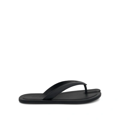 Maison Margiela Split-toe Rubber Flip Flops In Black