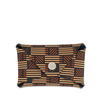 Moreau Origami Single Cardholder In Brown