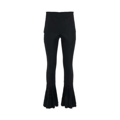 Sacai Cotton Gabardine Pleated Pants