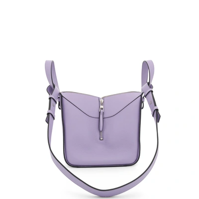 Loewe Compact Hammock Bag In Purple