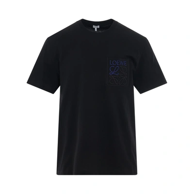 Loewe Anagram棉质t恤 In Black