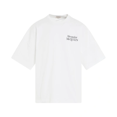 ALEXANDER MCQUEEN EXPLODED LOGO OVERSIZED T-SHIRT