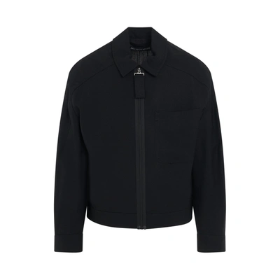 Jacquemus Le Blouson Linu Jacket In Black