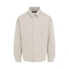 JACQUEMUS BOULANGER VIRGIN WOOL PUFFED OVER SHIRT