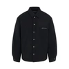 JACQUEMUS BOULANGER VIRGIN WOOL PUFFED OVER SHIRT