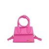 JACQUEMUS LE CHIQUITO NOEUD LEATHER BAG