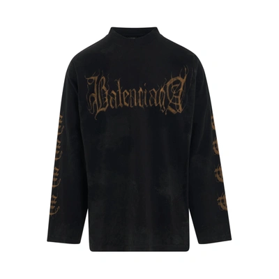 Balenciaga Heavy Metal Long Sleeve T-shirt