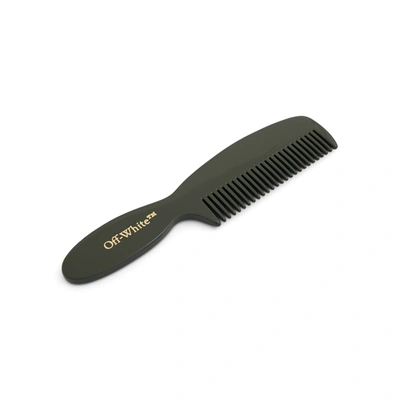 Off-white Bookish Hair Comb In Black
