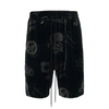 MASTERMIND JAPAN ALL OVER VELOUR SHORTS