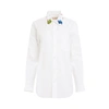 Marni Sequined Collar Cotton Shirt