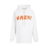 MARNI LOGO PRINT HOODIE