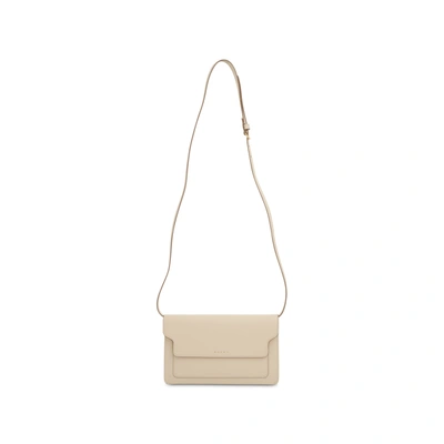 Marni Prisma Mini Clutch Bag In Blanco