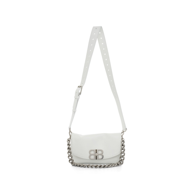 Balenciaga Small Bb Soft Flap Bag In Gold