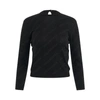 BALENCIAGA ALLOVER LOGO KNIT SWEATER