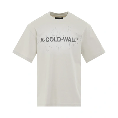 A-cold-wall* Logo Printed Essential T-shirt In Grey