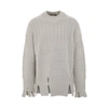 A-COLD-WALL* TEXTURED MOCK NECK SWEATER
