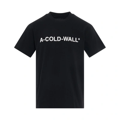 A-cold-wall* Cotton T-shirt In Black