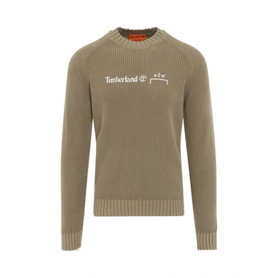 A-cold-wall* Acw X Timberland Fisherman Knit Sweater In Green