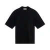 Sacai Black Cotton Jersey T-shirt