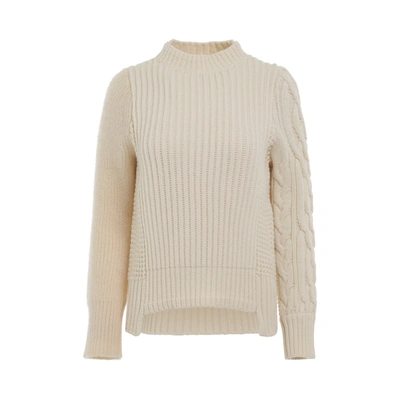 Sacai Wool Mohair Knit Pullover