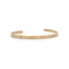 MAISON MARGIELA NUMERICAL CUFF 4MM BRACELET