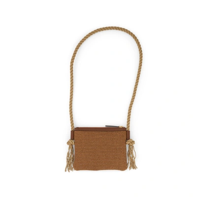 Marni Marcel Zip Raffia Bag