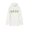 MARNI LOGO PRINTED HOODIE