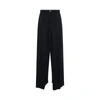 BALENCIAGA DECONSTRUCTED DOUBLE FRONT PANTS