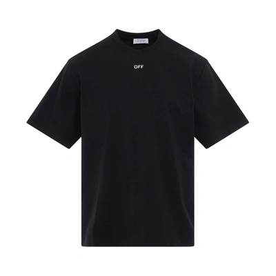 Off-white Skate T-shirt In Nero