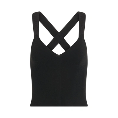 Off-white Logo Band Tank Top In Black