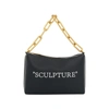 Off-white Block Pouch Quote Bag