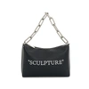 OFF-WHITE BLOCK POUCH QUOTE BAG