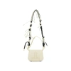 Off-white Skeleton Binder Crossbody Bag