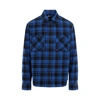 OFF-WHITE CHECK FLANNEL SHIRTS
